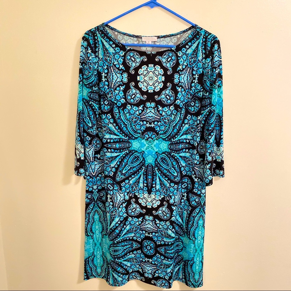London Times Krista Shift Dress